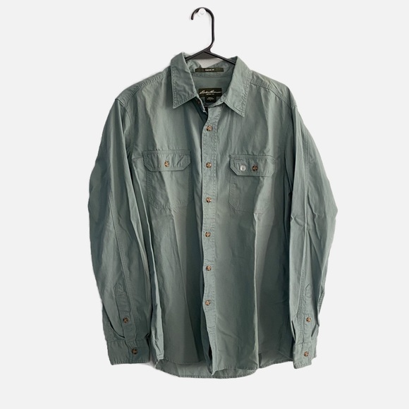 Eddie Bauer Other - NWT Eddie Bauer Men’s Long Sleeve Heritage Canvas Button Up Shirt